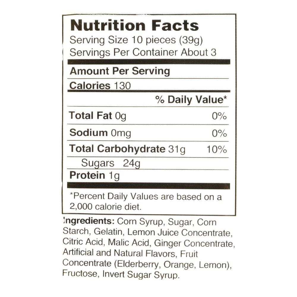 World Market Haribo Ginger Lemon Gummy Candy 4 World Market Haribo Ginger Lemon Gummy Candy - Image 2