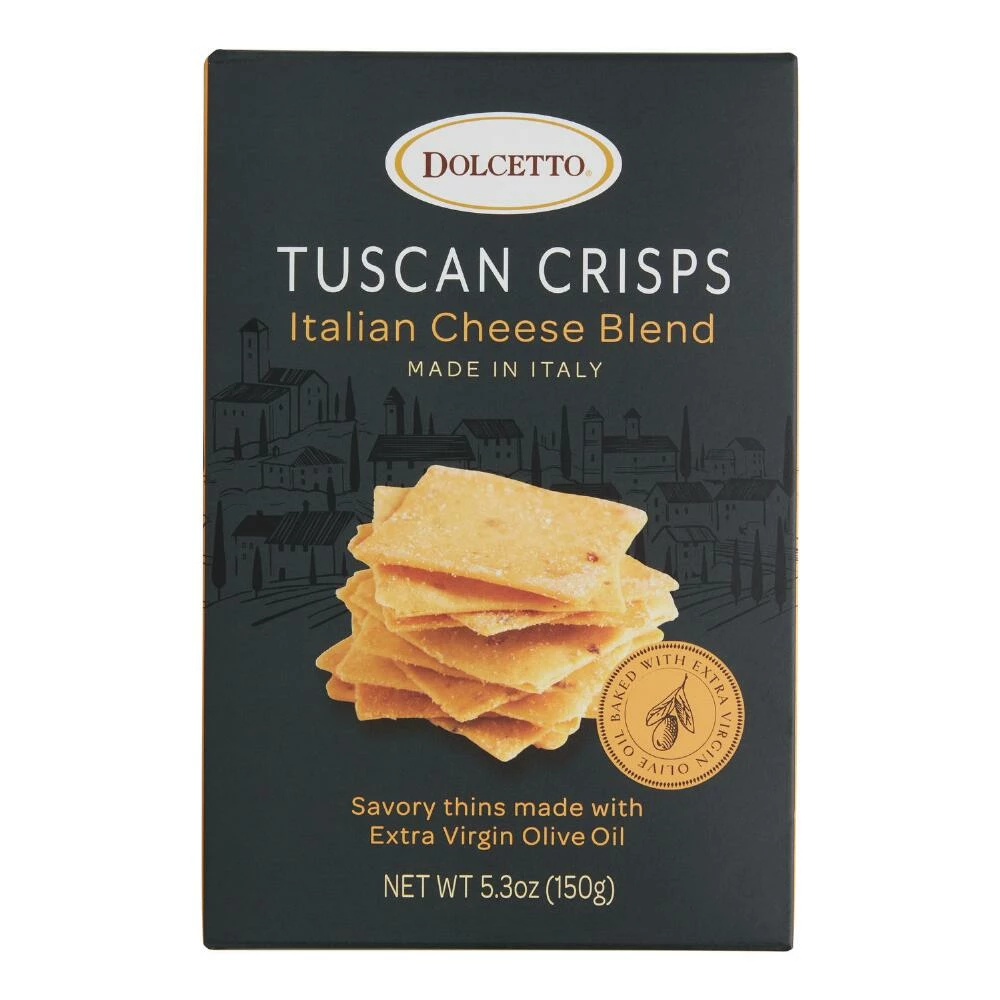 World Market Dolcetto Italian Cheese Tuscan Crisps 3 World Market Dolcetto Italian Cheese Tuscan Crisps