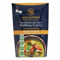 World Market Blue Elephant Yellow Curry Sauce