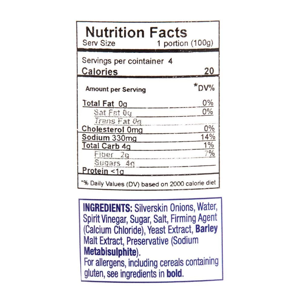 World Market Haywards Medium and Tangy Silverskin Onions 4 World Market Haywards Medium and Tangy Silverskin Onions - Image 2