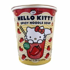 World Market Hello Kitty Spicy Noodle Soup Cup Set of 3