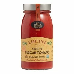 World Market Lucini Organic Spicy Tuscan Tomato Pasta Sauce