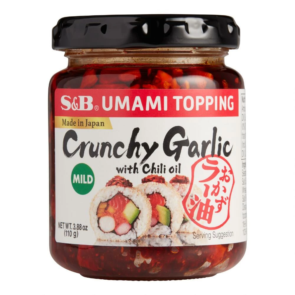 World Market S&B Crunchy Garlic with Chili Oil Umami Topping 3 World Market S&B Crunchy Garlic with Chili Oil Umami Topping