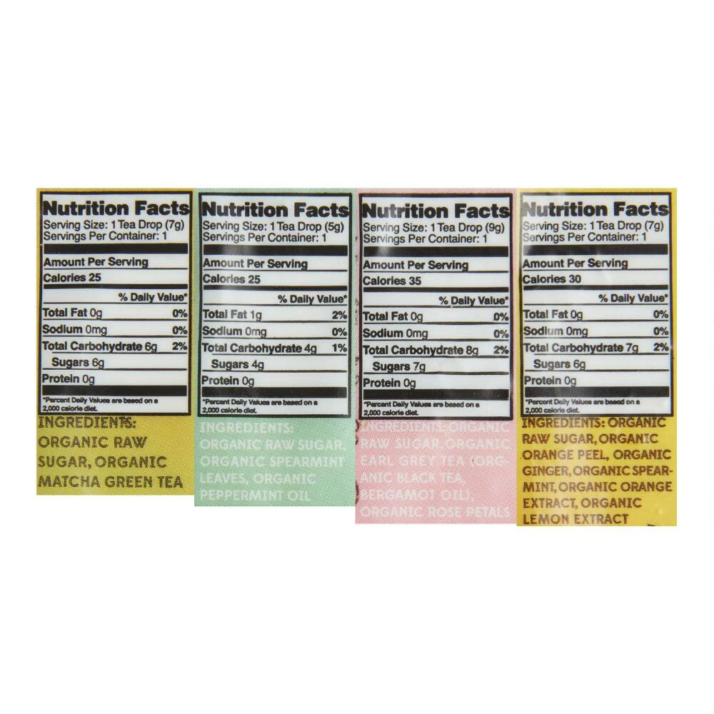 World Market Tea Drops Classic Tea Sampler Box 8 Count 4 World Market Tea Drops Classic Tea Sampler Box 8 Count - Image 2
